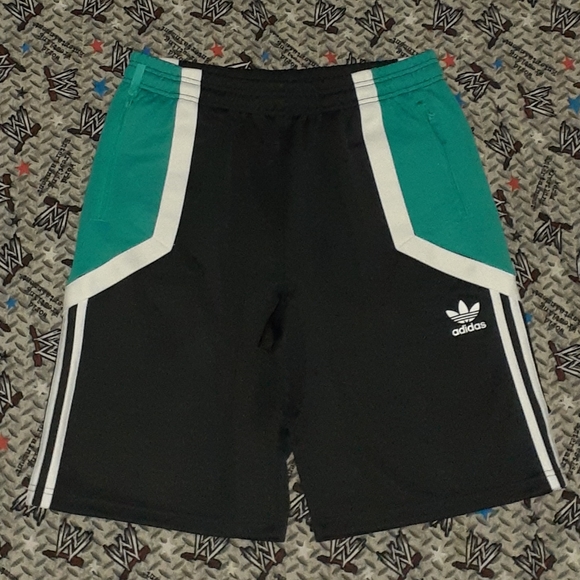 New Teal Jogger Shorts